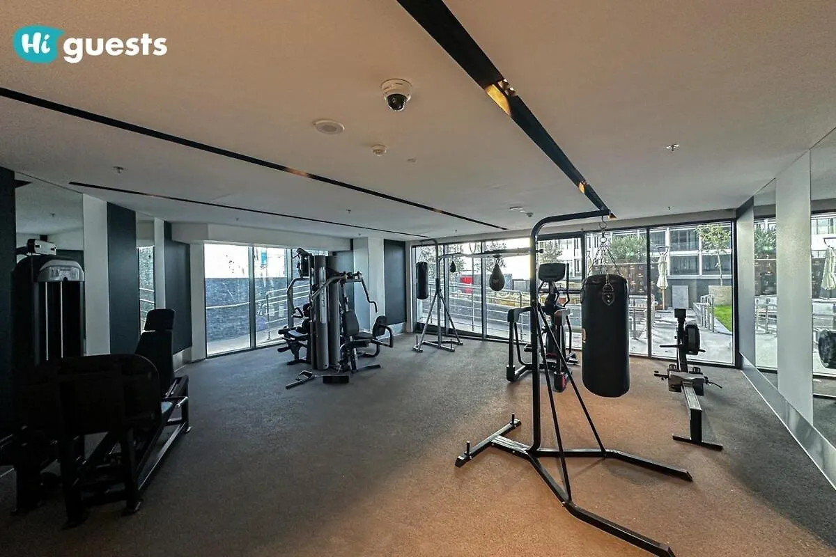 公寓 Higuests - Stylish 1Br Retreat With Modern Interiors In Dubai公寓