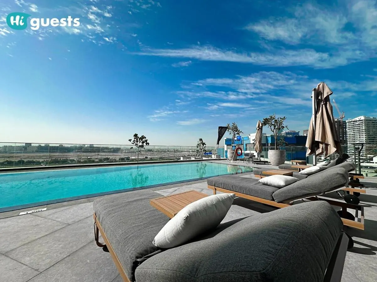 Higuests - Stylish 1Br Retreat With Modern Interiors In Dubai公寓 阿拉伯联合酋长国